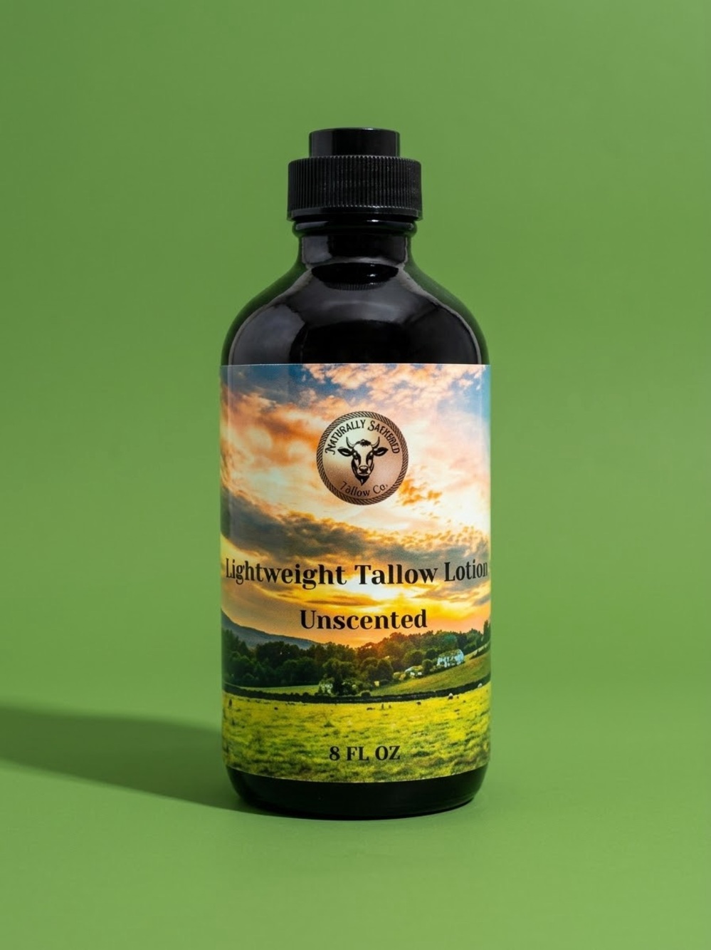 Naturally Sourced Tallow Lightweight Lotion — Unscented